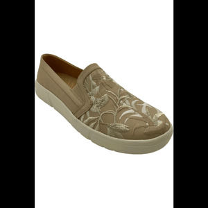 Baretraps Bonaire Embroidered Slip-On Sneaker Sand Multi - Wide